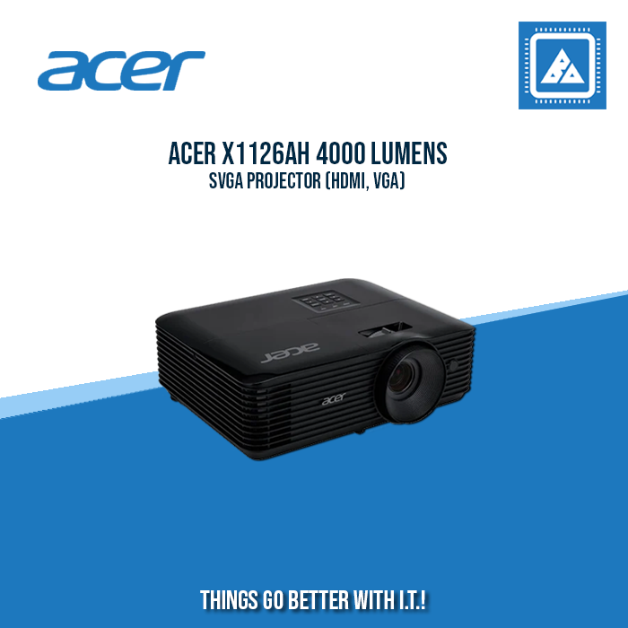 ACER X1126AH 4000 LUMENS SVGA PROJECTOR (HDMI, VGA) ACER X1126AH 4000 LUMENS SVGA PROJECTOR (HDMI, VGA)